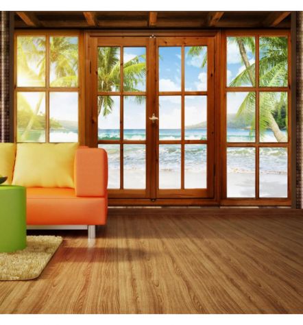 Fotomurale Adesivo In Vacanza Alle Maldive Arredalacasa
