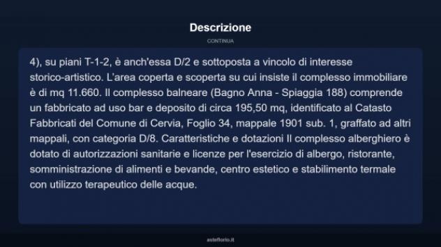 Immobile in asta di 11660 m² con più di 5 locali in vendita a Cervia - Foto 10
