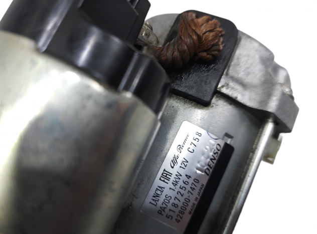 MOTORINO D' AVVIAMENTO FIAT Panda 3° Serie 51872564 312 A2.000 Bifuel/Gas 900 (12) - Foto 5