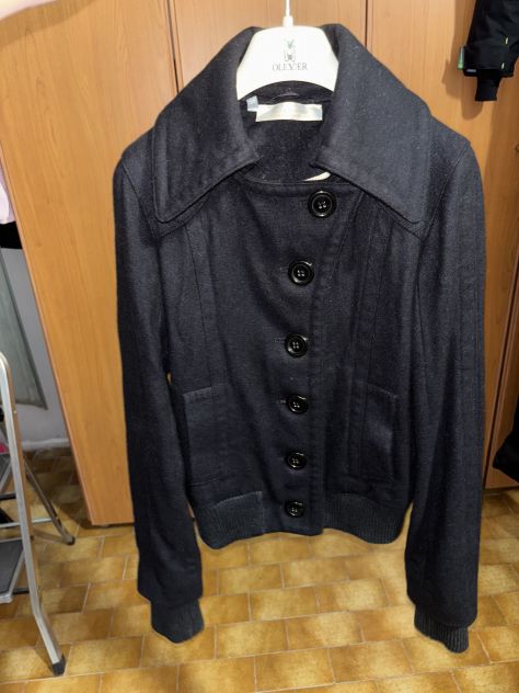 1BELLISSIMO CAPPOTTO CORTO NUOVO DA DONNA/RAGAZZA,INTROVABILE UGUALE”BE CURIOUS”
