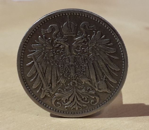 Austria, 20 heller 1894. - Foto 3