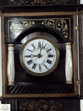 176558 Antico orologio a pendolo Foresta Nera - Foto 10