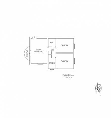 APPARTAMENTO di 4 vani e di 76 mq (CASTELFRANCO DI SOTTO) rif. 3552 - Foto 19