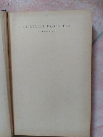 (Rif.4/1) -ROMANZO -I GIALLI PROIBITI - Foto 2