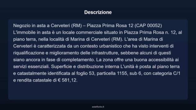 Immobile in asta di 29 m² in vendita a Cerveteri - Foto 4