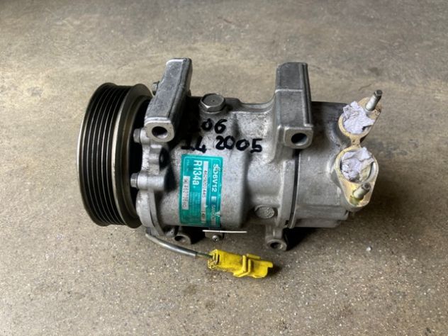 Compressore climatizzatore Peugeot 206 1.4 benzina del 2005 (9646273880)