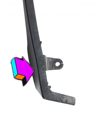 MODANATURA ARCO RUOTA ANTERIORE DX RENAULT Captur Serie 638120719R K9K 646, K9K 856 Diesel 1500 (1319) - Foto 15