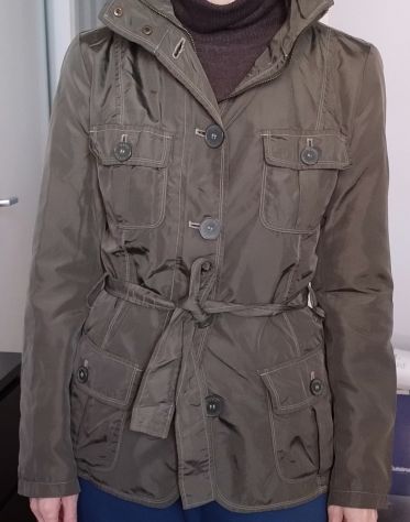 GIACCA SAHARIANA IMPERMEABILE ZARA BASIC - Foto 10