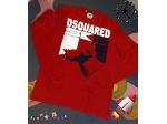 dsquared2 t shirt manica lunga ski