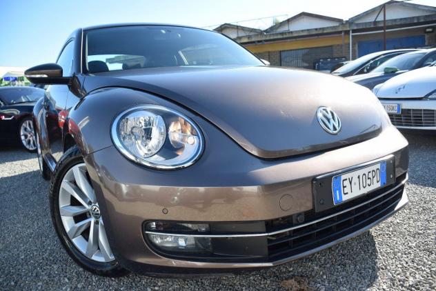 VOLKSWAGEN - Maggiolino - 1.6 TDI Design 4 posti - NAVI ANDROID AUTO APP - CARPLAY - CRUISE - SENSORI - CROMO - BT - OK NEOPATENTATI
