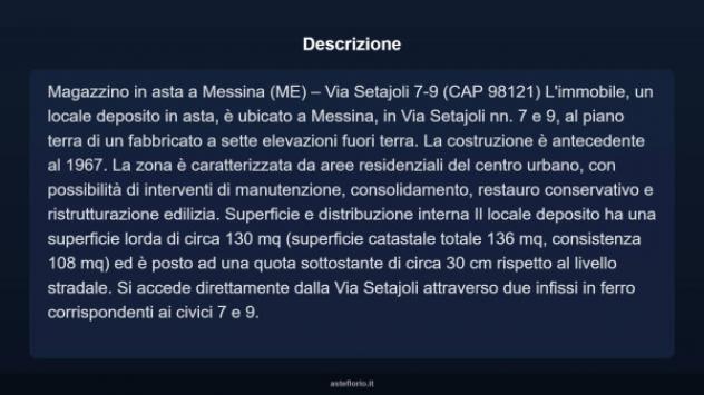 Immobile in asta di 130 m² in vendita a Messina - Foto 8