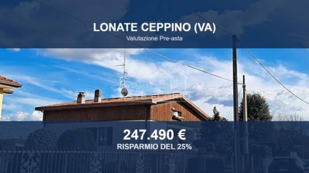 Immobile in asta di 394 m² con più di 5 locali e box auto in vendita a Lonate Ceppino