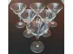 set 6 bicchieri da cocktail