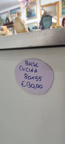 Base Cucina con Due Vasche 80×55 – 25117 - Foto 4