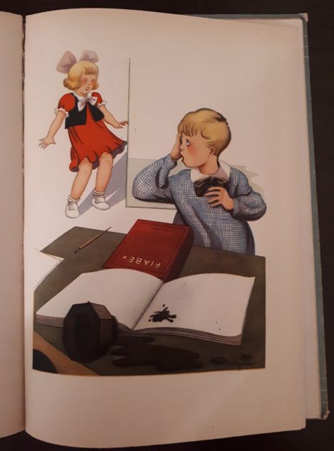 DUE BIMBI e due gattini, Flavio Quaranta, Ed. Carroccio 1947. - Foto 9