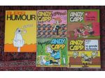 Lotto 4 Andy Capp + Superhumour anni '70