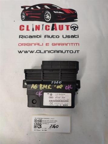 CENTRALINA MODULO DI CONTROLLO AUDI A6 Berlina Serie C6 (4F2) 4F0907280A F005S0102 diesel 2967 (0412)