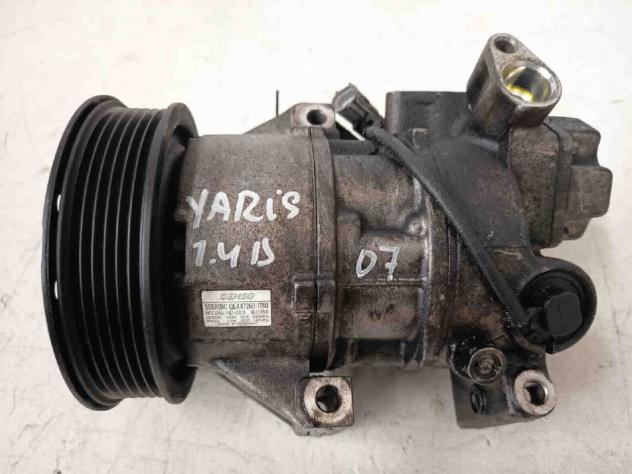 COMPRESSORE A/C TOYOTA Yaris Serie 5ser09c diesel 1.4 (0508)