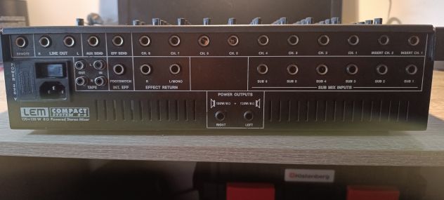 Mixer amplificato LEM COMPACT 8-6R - Foto 3
