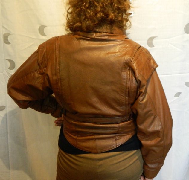 Giacca donna biker in pelle M - Foto 5