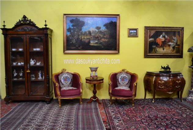 Dipinto olio su tela anni 70 raffigurante paesaggio boschivo - Foto 6