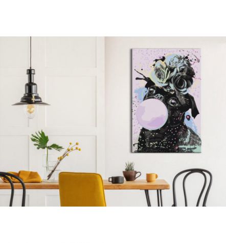 Quadro Fai Da Te 40x60 Cm. Arte Astratta N. 3 ARREDALACASA Spedizione Gratis - Foto 2