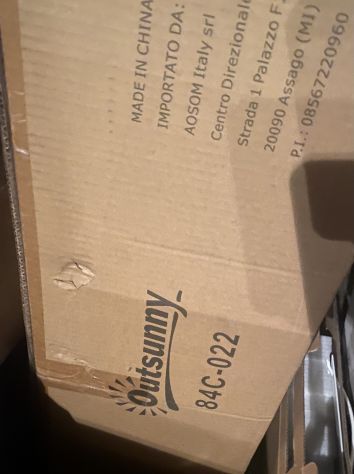 Gazebo da Giardino Outsunny 3x4m con Zanzariera - NUOVO IN SCATOLA - Foto 7