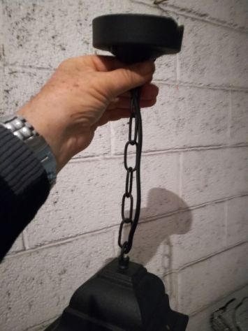 Lume nero a Lanterna da soffitto - Foto 2