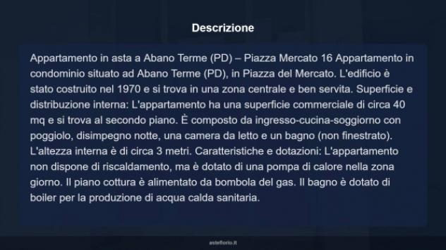 Immobile in asta di 40 m² in vendita a Abano Terme - Foto 17