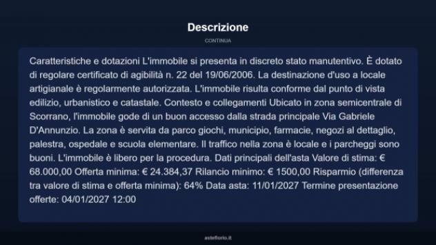 Immobile in asta di 85 m² in vendita a Scorrano - Foto 5