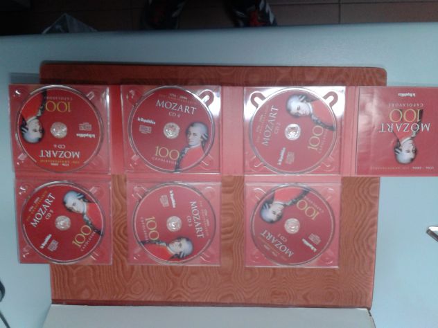 COFANETTO CD AUDIO "MOZART 100 CAPOLAVORI" - Foto 3