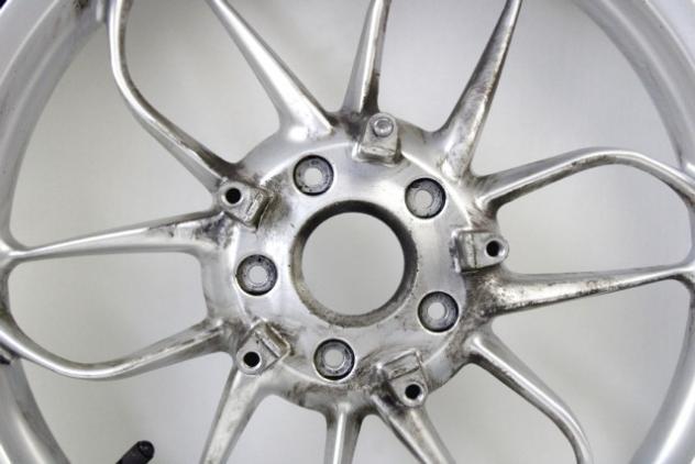 PIAGGIO MEDLEY 125 CERCHIO RUOTA POSTERIORE 14X2.50 16 - 19 REAR WHEEL VITI DISCO DA RIMUOVERE - Foto 2