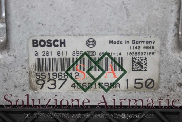0281011896 55198812 Alfa 147 1.9 centralina motore Bosch - Foto 2