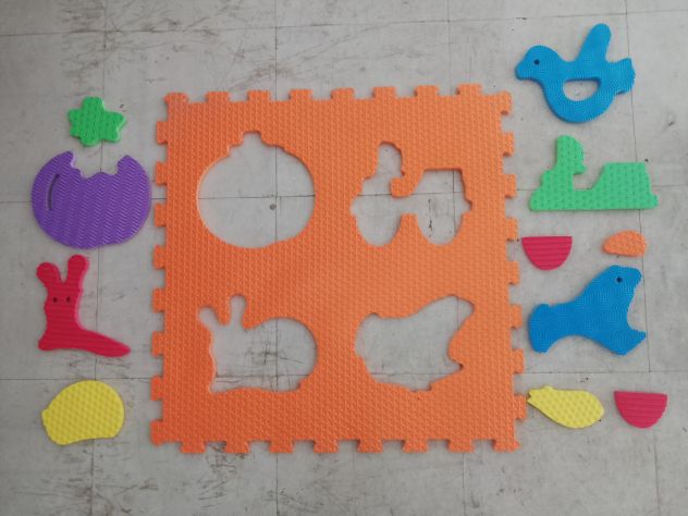 Tappetini gomma bambini  a puzzle - Foto 2