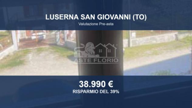 Immobile in asta di 81 m², box auto in vendita a Luserna San Giovanni