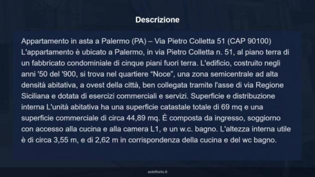 Immobile in asta di 69 m² in vendita a Palermo - Foto 14
