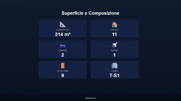 Immobile in asta di 314 m² con più di 5 locali in vendita a San Vincenzo la Costa - Foto 16