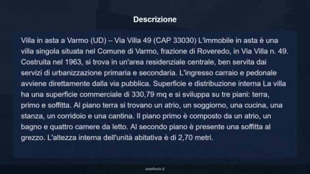 Immobile in asta di 330 m² in vendita a Varmo - Foto 18