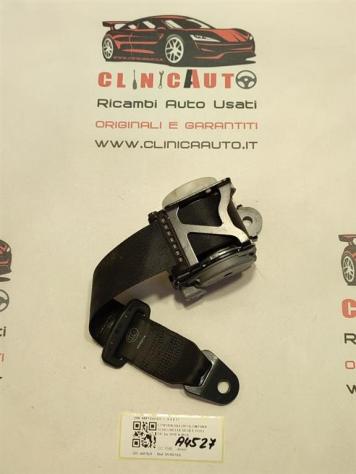 CINTURA DI SICUREZZA POSTERIORE DX CITROEN DS4 1° Serie 96871541XX DV6DTED (11) - Foto 2