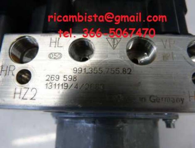 99135575582 Porsche 911 gruppo ABS pompa centralina