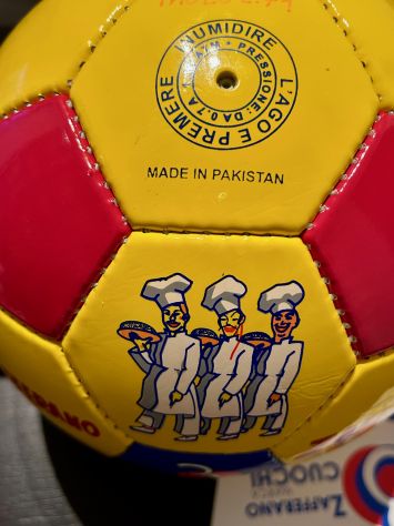 Pallone calcio Zafferano 3 Cuochi Bonetti - Foto 3