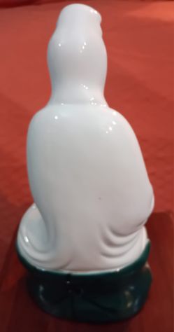 VENDO PRIVATAMENTE ANTICO BUDDA IN CERAMICA DIPINTA IN PERFETTE CONDIZIONI - Foto 3