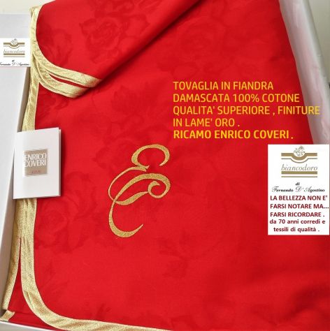 Tovaglie di Natale ricamate esclusive 5 modelli - Foto 8