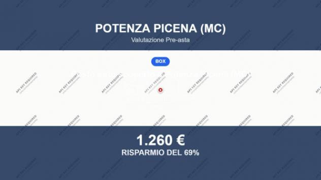 Immobile in asta di 18 m² in vendita a Potenza Picena