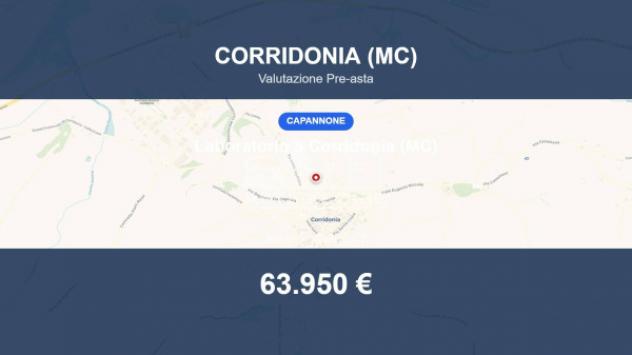 Immobile in asta di 420 m² in vendita a Corridonia