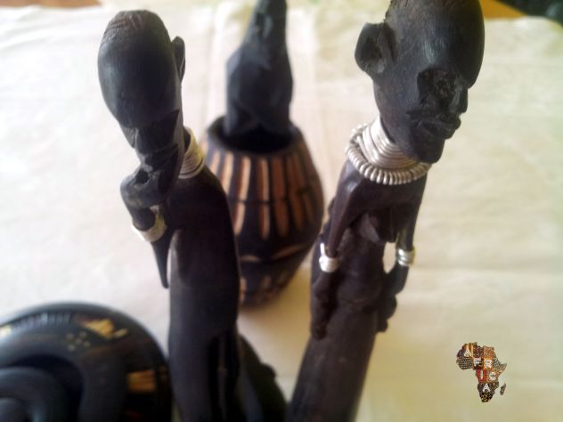 Arte  tribale  di   manifattura artigianale  africana - Foto 2