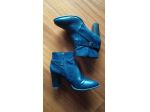 STIVALETTI ANKLE BOOTS BLU NOTTE