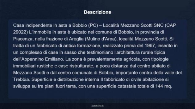 Immobile in asta di 122 m² in vendita a Bobbio - Foto 12