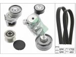 Kit distribuzione per Vw Touran cinghia tenditore Ina Gates Rhiag TSI TDI