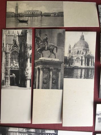 Rare Mini cartoline Vedue di Venezia - Foto 5